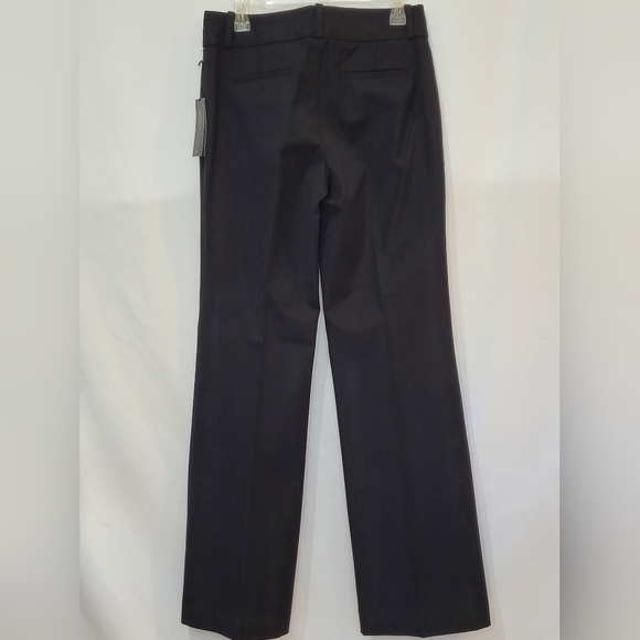 Banana Republic Black Wide-leg Jackson Fit Mensware Inspired Trousers - Size 8L - Picture 3 of 9
